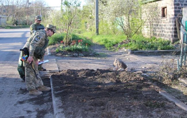 Обстріл Авдіївки: штаб АТО опублікував фото наслідків