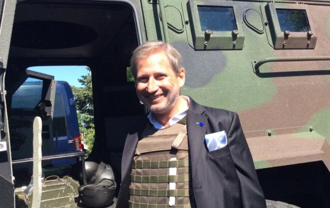 Хан відвідав прифронтовій селище Широкине