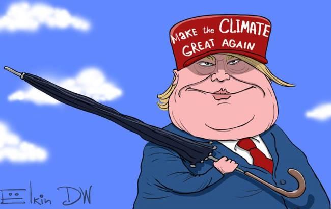 Известный карикатурист высмеял решение Трампа
