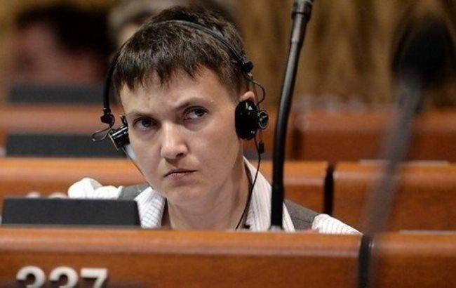 Савченко жестко ответила российскому журналисту на заседании ПАСЕ