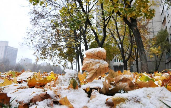 Синоптики попереджають про мокрий сніг у Києві 1 листопада