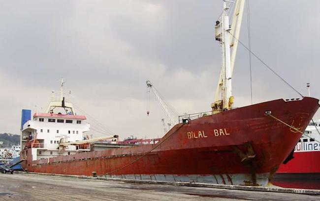 В Черном море затонул турецкий сухогруз