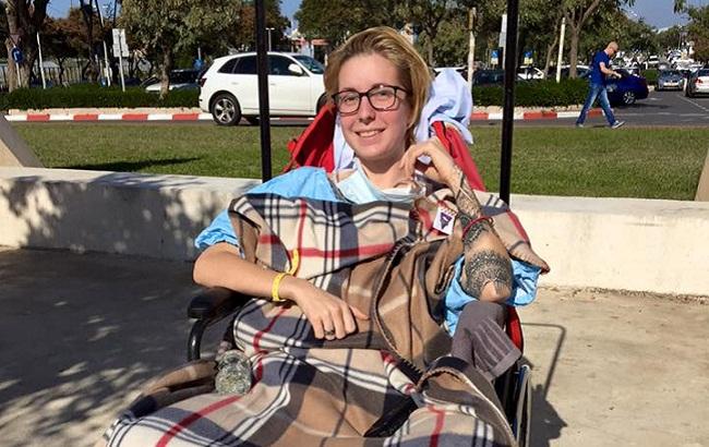 Яна Зинкевич рассказала о своей первой прогулке после операции
