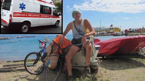 Відомого мандрівника ледь не вбило колесом від УАЗа Нацгвардії: подробиці (відео)