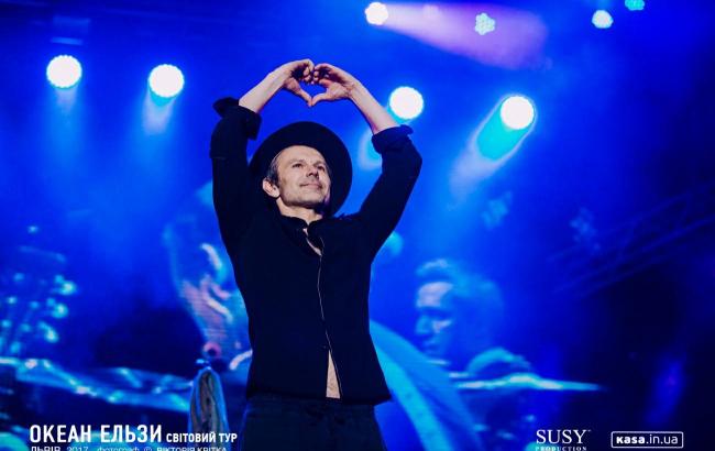 Святослав Вакарчук неожиданно выступил во Львове