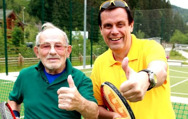 93-летний теннисист из Харькова установил национальный рекорд