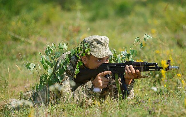 В зоне АТО за сутки погиб один украинский военный