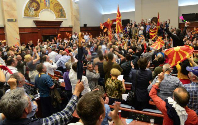 В Македонии осудили 9 человек за участие в штурме парламента
