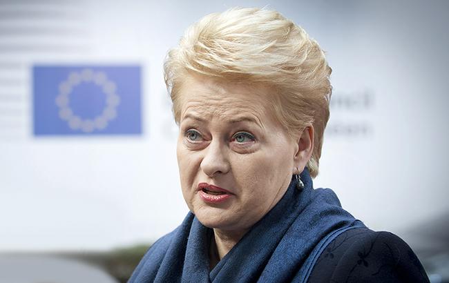 Президент Литвы заявила об агрессивной милитаризации РФ в районе Калининграда