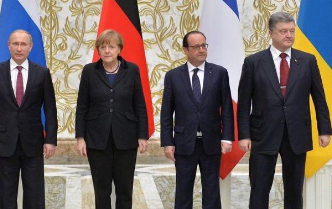 "Нормандская четверка" настаивает на допуске миссии ОБСЕ в Дебальцево