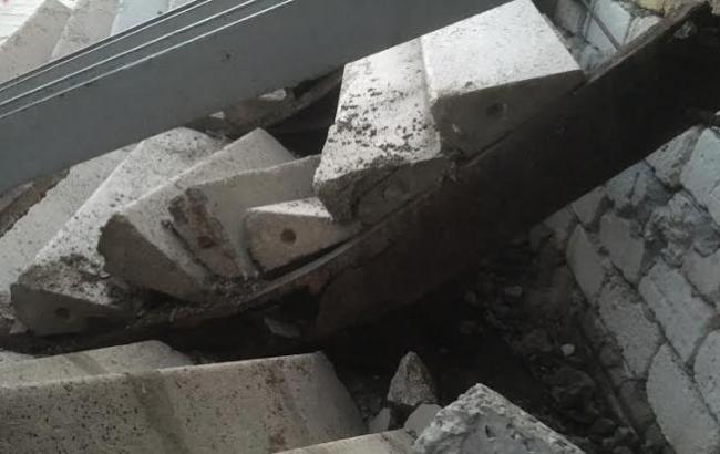 В симферопольской поликлинике обрушилась лестница