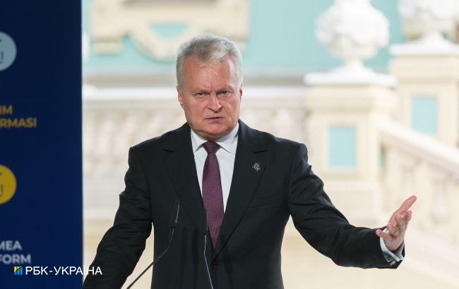 Президент Литви вважає, що поки зарано починати переговори України з РФ