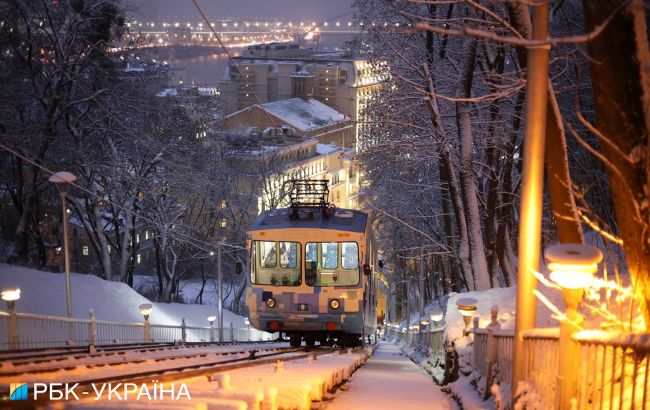 Казкові фото засніженого Києва: дивовижні пейзажі