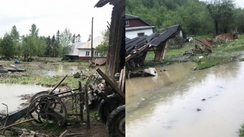 Спаслась на дереве: жители Прикарпатья рассказали о пережитых наводнениях (фото)