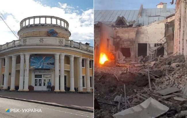 Оккупанты ракетным ударом уничтожили в Чернигове историческое здание