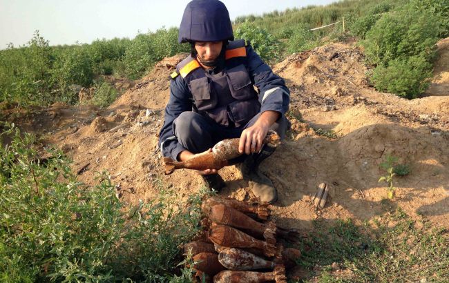 В Луганской области за сутки изъяты 69 взрывоопасных предметов