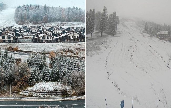 Популярні українські курорти засипало снігом: приголомшливі фото