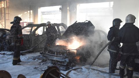 В Одесі сталась пожежа на заводі