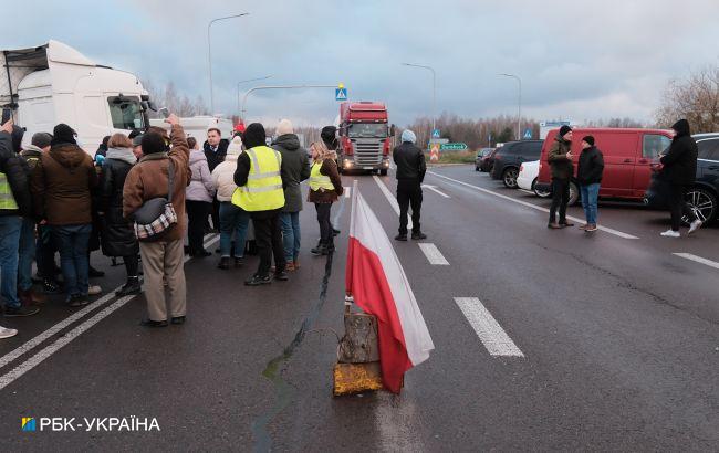 Блокада кордону України. У Кабміні пояснили, чого хочуть польські фермери