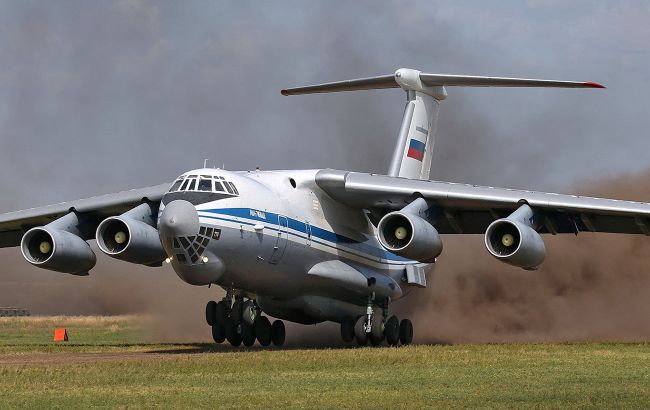 У Бєлгородській області впав військовий літак Іл-76
