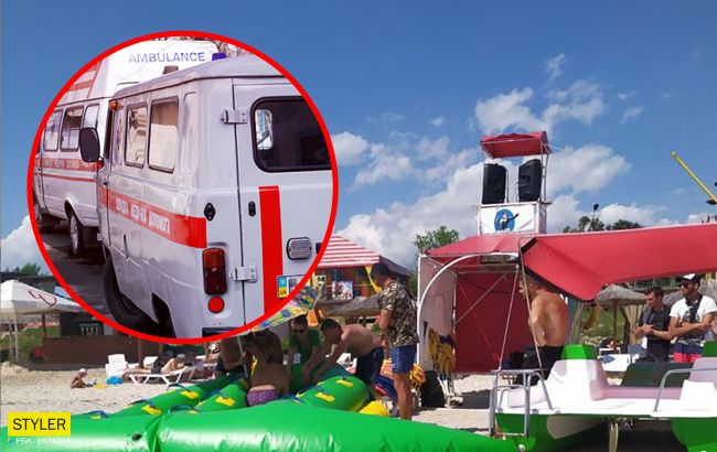 У Залізному Порту чоловік сильно постраждав на водному атракціоні: відмовили руки і ноги