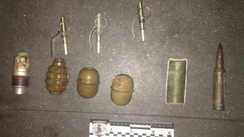 У Харківській області на залізничній станції затримали чоловіка з гранатами