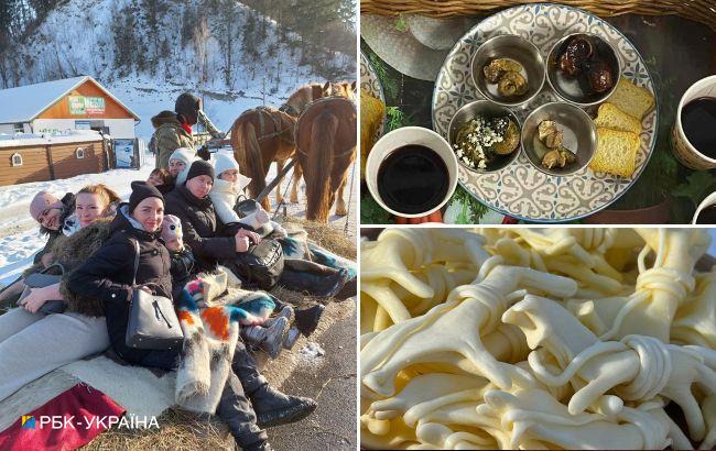 Природа и вкусы. Какие развлечения предлагают туристам в Карпатах зимой