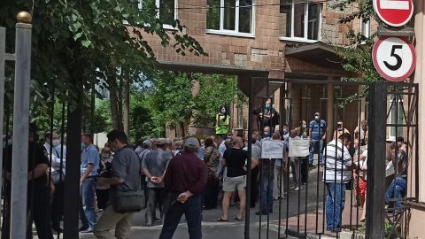 У Харкові відбулися сутички під час протесту: постраждали двоє поліцейських