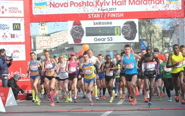 Спортсмен з Ефіопії встановив новий рекорд траси на сьомому Київському напівмарафоні