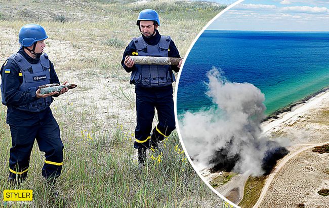 Страшная находка: в Черном море обнаружили авиабомбу времен Второй мировой войны