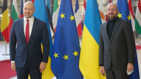 Шмыгаль и президент Евросовета обсудили ассоциацию Украины с ЕС