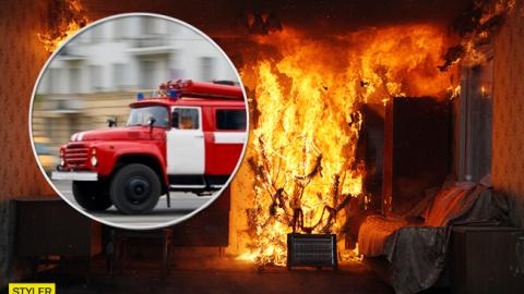 Под Одессой&nbsp;во время пожара угорел девятилетний мальчик с ДЦП