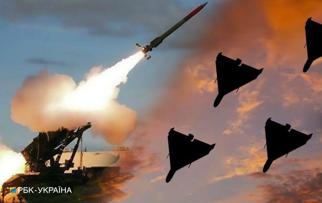 РФ у новорічну ніч запустила по Україні 90 "Шахедів" та 8 ракет: скільки збила ППО