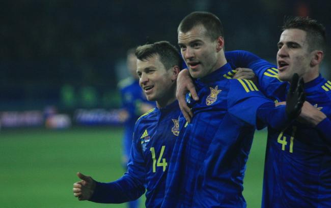 Україна опустилася в рейтингу ФІФА