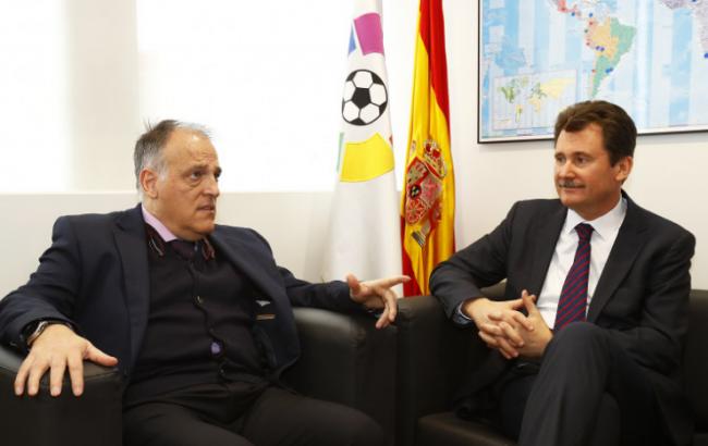 Посол Украины в Испании обсудил с президентом Ла Лиги ситуацию вокруг Зозули