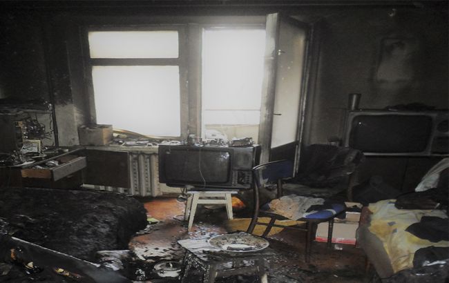 В Ровно в результате пожара в жилом доме погиб мужчина