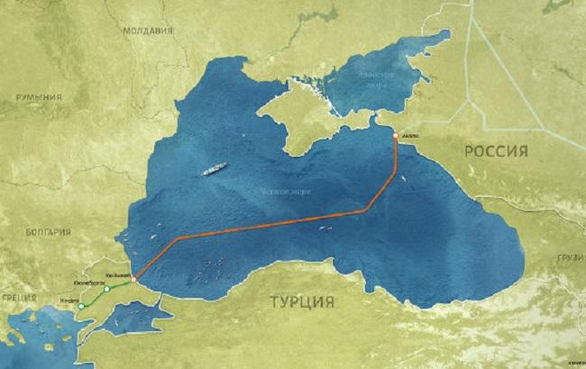 "Газпром" закінчив будівництво "Турецького потоку" на території РФ
