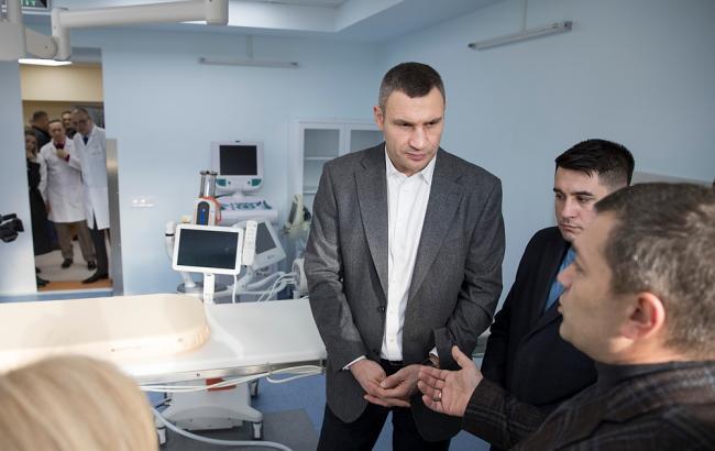 Кличко рассказал о закупках современного медоборудования для Киева
