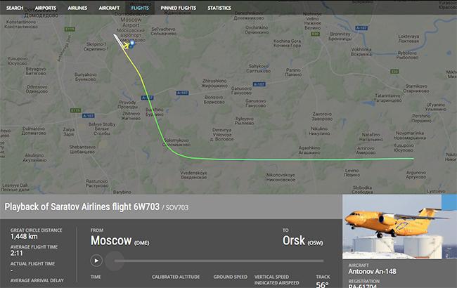 Авиакатастрофа в России: МИД проверяет наличие украинцев среди погибших