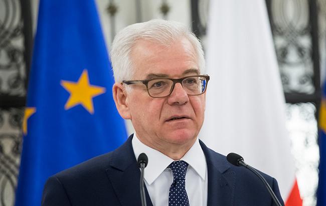 Глава МЗС Польщі запропонував призначити представника ООН щодо конфлікту в Україні