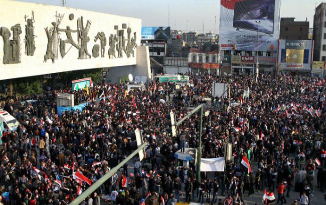 Тисячі активістів вийшли на антитурецьку демонстрацію в Багдаді