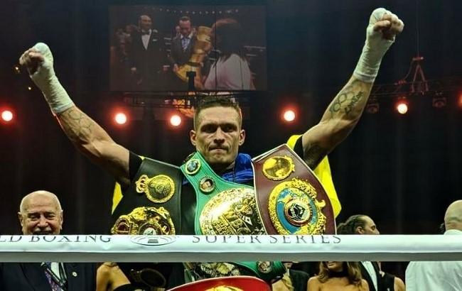 Александра Усика признали лучшим во всех боксерских организациях