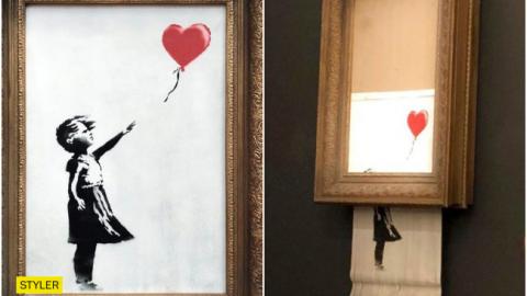 Новое название, новая цена: скандальная картина Бэнкси была продана во второй раз