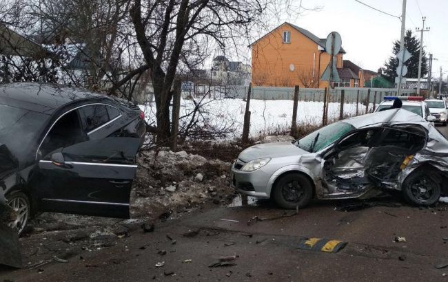 В Борисполе в ходе полицейской погони произошло смертельное ДТП