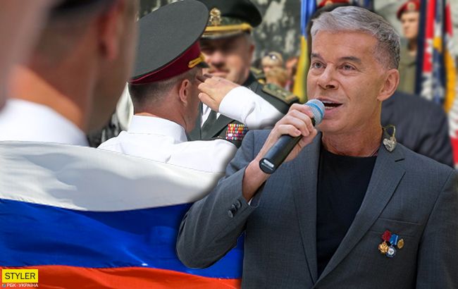 Офицеры, россияне: в Харькове нацгвардейцы отожгли под Газманова (видео)