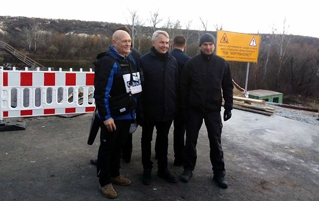 Глава МЗС Фінляндії відвідав Станицю Луганську