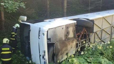 У Словаччині перекинувся автобус з дітьми,&nbsp;є постраждалі &nbsp;