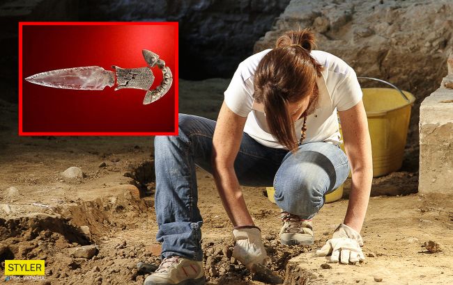 Археологи виявили незвичайний кинджал, якому 5 тисяч років