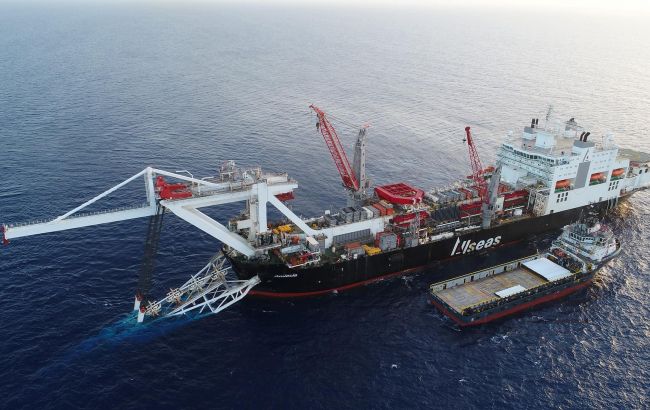 Российское судно направили в воды Германии для достройки "Северного потока-2"