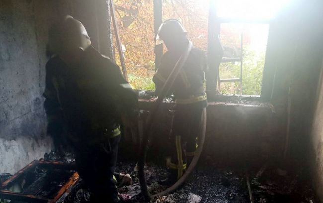 В Кривом Роге горело общежитие военнослужащих